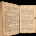 1829 HERBAL 1ed Medical Botanical Medicine Plants Botany Cures Surgery Cleveland