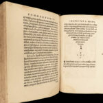 1533 Philipp Melanchthon BIBLE & Commentary on Romans Protestant Reformation