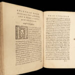 1533 Philipp Melanchthon BIBLE & Commentary on Romans Protestant Reformation