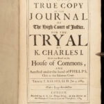 1684 King Charles I Trial & Execution Oliver Cromwell English Civil War Nalson