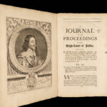 1684 King Charles I Trial & Execution Oliver Cromwell English Civil War Nalson