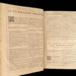 1696 BEAUTIFUL ART Catholic Missal Bible Prayers Liturgy Chant Music Lyon RARE