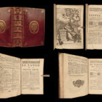 1721 BEAUTIFUL French ROYAL Mass Catholic Breviary Missal Armorial Arms Binding