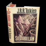 1977 JRR Tolkien 1st ed Silmarillion Lord of Rings Middle Earth MAP Original DJ