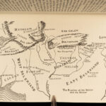 1977 JRR Tolkien 1st ed Silmarillion Lord of Rings Middle Earth MAP Original DJ