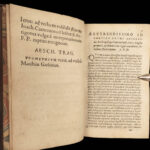 1567 GREEK 1ed Tragedies Sophocles Euripides Aeschylus Erasmus Melanchthon RARE