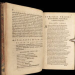 1567 GREEK 1ed Tragedies Sophocles Euripides Aeschylus Erasmus Melanchthon RARE