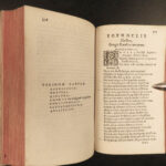 1567 GREEK 1ed Tragedies Sophocles Euripides Aeschylus Erasmus Melanchthon RARE