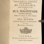 1789 RARE Cavalry Regulations Spanish Army Portugal Seven Years War Spain Lippe