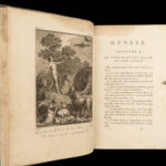1789 French Holy BIBLE Sainte Biblia + SACY 300+ Illustrated Plates MAP 12v SET