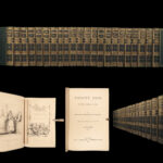 1869 Wm Makepeace Thackeray Works English Literature Vanity Fair Philip 22vols