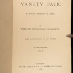 1869 Wm Makepeace Thackeray Works English Literature Vanity Fair Philip 22vols