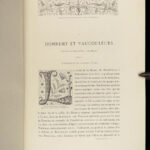 1883 EXQUISITE Binding Joan of Arc Henri Wallon FRANCE Illustrated Jeanne d’Arc