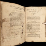 1591 LAW Justinian Institutes Codex Rome Corpus Juris Civilis Gregor Haloander