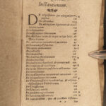 1591 LAW Justinian Institutes Codex Rome Corpus Juris Civilis Gregor Haloander