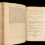 1766 Gulliver’s Travels 1st ed Jonathan Swift Irish FAMOUS Hawkesworth 12v RARE