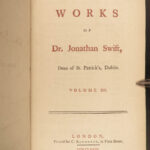 1766 Gulliver’s Travels 1st ed Jonathan Swift Irish FAMOUS Hawkesworth 12v RARE