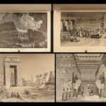 1884 BEAUTIFUL Museum of Antiquity EGYPT Pagan Occult Rituals Babylon POMPEII