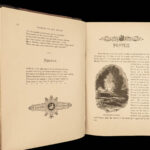 1884 BEAUTIFUL Museum of Antiquity EGYPT Pagan Occult Rituals Babylon POMPEII