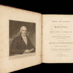 1803 PRINTING PRESS Origins Paleography Hieroglyphics Engravings Gutenberg RARE