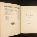 1902 von GOETHE Illustrated FINE BINDING 5v SET German Literature Werther Faust