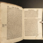 1572 ARISTOTLE Art of Rhetoric RARE Philosophy Ars Rhetorica Latin Venice Vellum