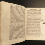 1572 ARISTOTLE Art of Rhetoric RARE Philosophy Ars Rhetorica Latin Venice Vellum