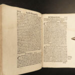 1572 ARISTOTLE Art of Rhetoric RARE Philosophy Ars Rhetorica Latin Venice Vellum