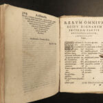 1572 ARISTOTLE Art of Rhetoric RARE Philosophy Ars Rhetorica Latin Venice Vellum