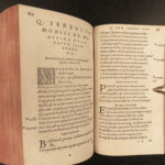 1554 Medicine & Surgery De Medicina CELSUS Pharmacy Health Diet Wine Sammonicus