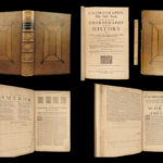 1682 ENGLISH Cosmography Peter Heylyn INDIAN Columbus America Voyage California