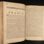 1682 ENGLISH Cosmography Peter Heylyn INDIAN Columbus America Voyage California