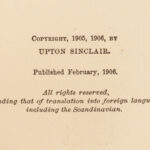 1906 The JUNGLE 1st/1st Upton Sinclair Chicago Meatpacking Socialism Immigrants
