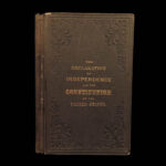 1865 Slavery 13th Amendment Declaration of Independence US Constitution Civil War