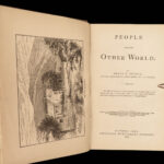 1875 OCCULT 1ed Other World People Olcott GHOSTS Mysteries WITCH TRIALS Spirits