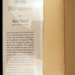 1957 Atlas Shrugged TRUE 1st printing Ayn Rand Objectivism Dystopian Philosophy