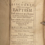 1667 ENGLISH Simon Patrick Mensa Mystica Eucharist Baptism Aqua Genitalis 2in1