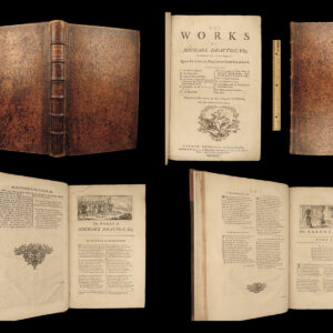 1748 Michael Drayton FOLIO Elizabethan English Poetry England Wales Algincourt