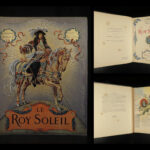 1931 EXQUISITE Le Roy Soleil Louis XIV Sun King France Art Illustrated Toudouze