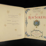 1931 EXQUISITE Le Roy Soleil Louis XIV Sun King France Art Illustrated Toudouze