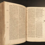 1630 Medieval Dominican Funeral BIBLE Sermons de Sancto Geminiano Jesuit Gibbon