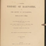 1861 Hampshire England Winchester Isle Wight Illustrated Cathedrals 9v History