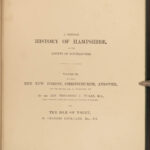 1861 Hampshire England Winchester Isle Wight Illustrated Cathedrals 9v History