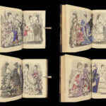 1873 FASHION Godey Lady’s Book American Magazine Illustrated Dress Costume Music