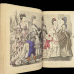 1873 FASHION Godey Lady’s Book American Magazine Illustrated Dress Costume Music