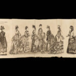 1873 FASHION Godey Lady’s Book American Magazine Illustrated Dress Costume Music