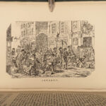 1881 George Cruikshank Comic ART Almanack Caricature Thackeray Illustrated Humor