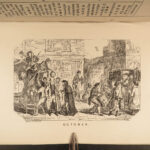 1881 George Cruikshank Comic ART Almanack Caricature Thackeray Illustrated Humor