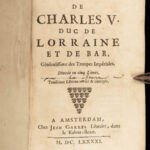 1691 King Charles V 1ed Holy Roman Empire French LeBrune Reformation Europe Wars