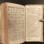 1670 Confessions of Saint Augustine Catholic Bible Benedictine Sommalius Rouen